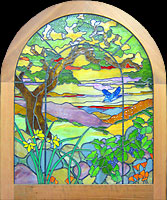 Stained Glass Sonoma Hills